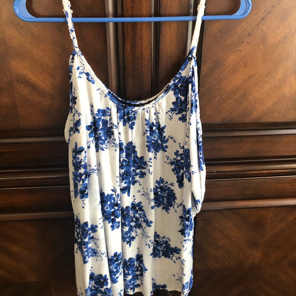 Torrid Cold shoulder floral top